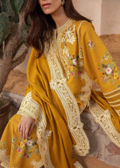 Crimson Mustard Chikankari Embroidery Collection