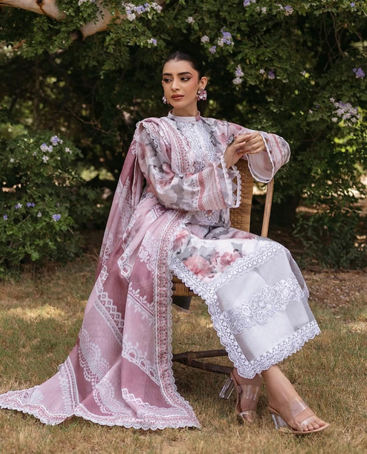 Zainab Chottani Luxury Lawn ZINNIA 3pc