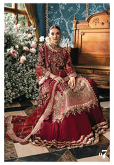 MB Red Luxury Bridal Collection Handwork 3pc