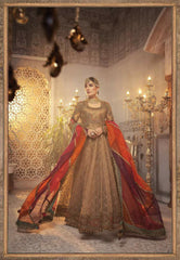 Maria B Maxi Brown Wedding Collection