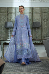 Sobia Nazir Blue Chikankari Embroidery Collection