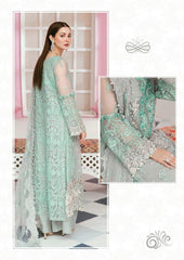 Elaf Green Formal Collection Organza Dress