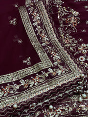 Zareena by Gulaal Bridal Chiffon Luxury Collection Handmade