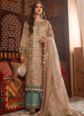 Maria B Embroidery Dress Wedding Collection