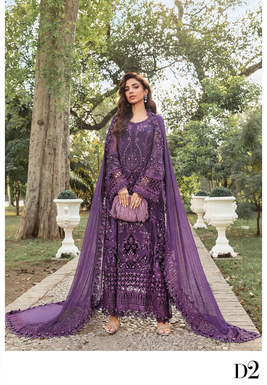 MB Purple Chiffon Luxury Collection 3pc