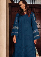 Saira Rizwan Luxury Blue Chikankari Embroidery Collection