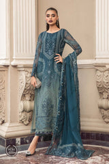 MB Chiffon Collection Luxury Dress 3pc Unstitched