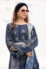 MB MPrint Navy Blue Lawn Digital 3pc