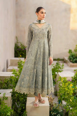 Iznik Grey Lawn Chikankari Luxury 3pc