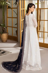 Baroque White Formal Chiffon Collection 3pc Unstitched