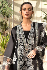 Crimson Black Chikankari Cotton Embroidery Collection