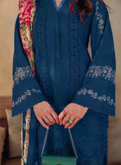 Saira Rizwan Luxury Blue Chikankari Embroidery Collection